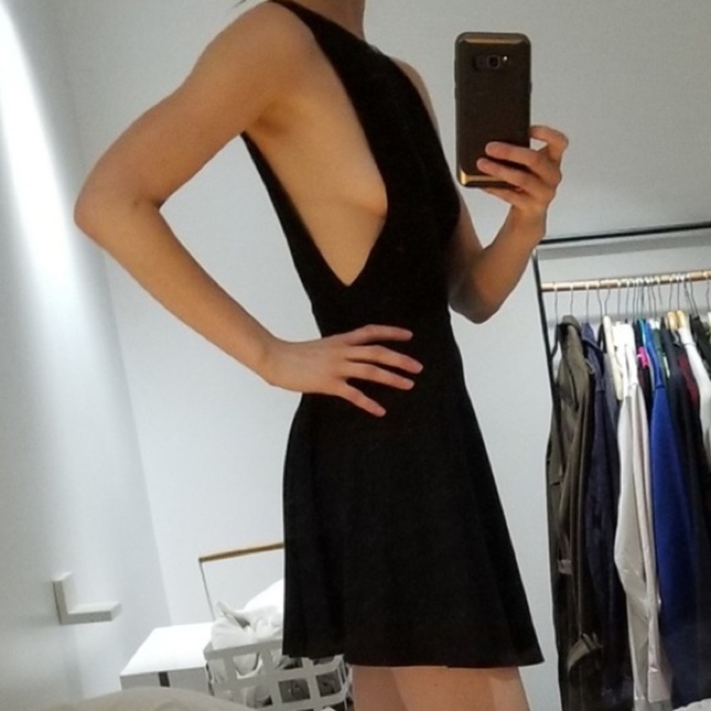 American Apparel Black Sleeveless Dress
